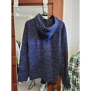 Heather Navy Blue Pullover Hoodie